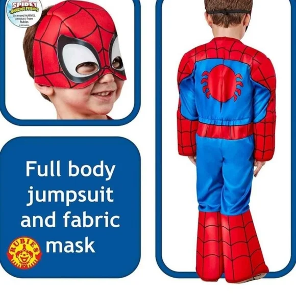 Kids Spiderman costume - Picture 3 of 5